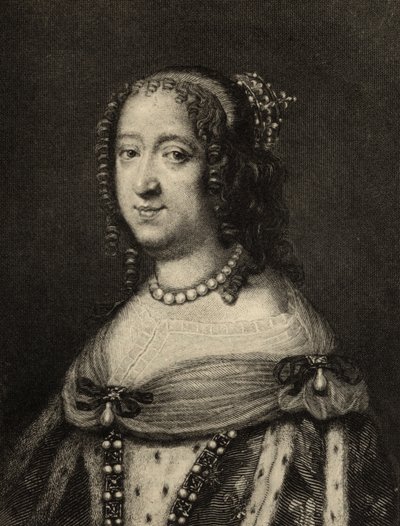 Anna von Österreich (1601-66) von French School